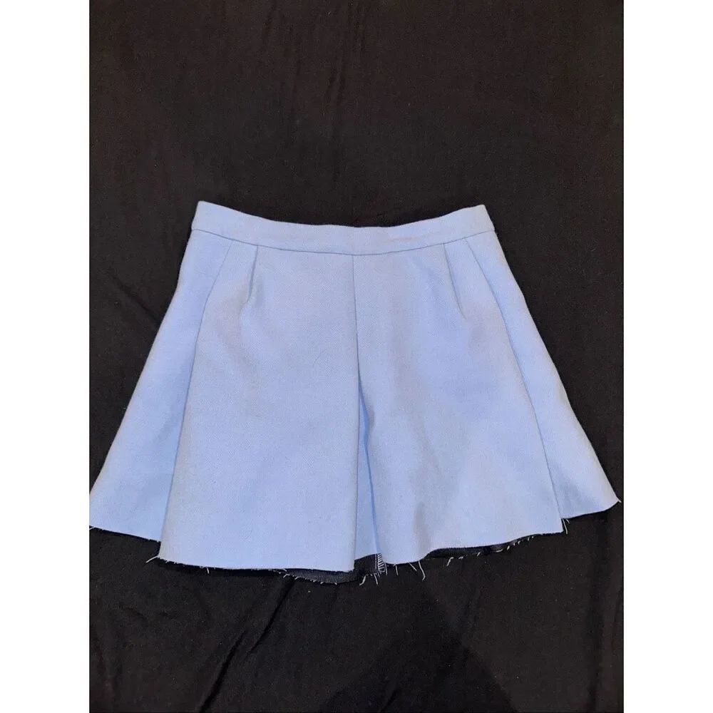 Baby blue size XS mini skirt